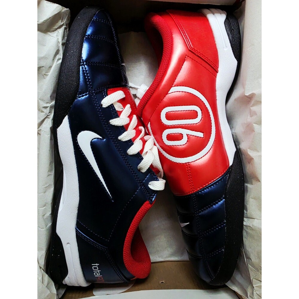 Nike Total 90 3 SP USA Men’s Low Top Lace-Up Sneaker Red/Blue/White Size 11 MEN - Picture 6 of 7